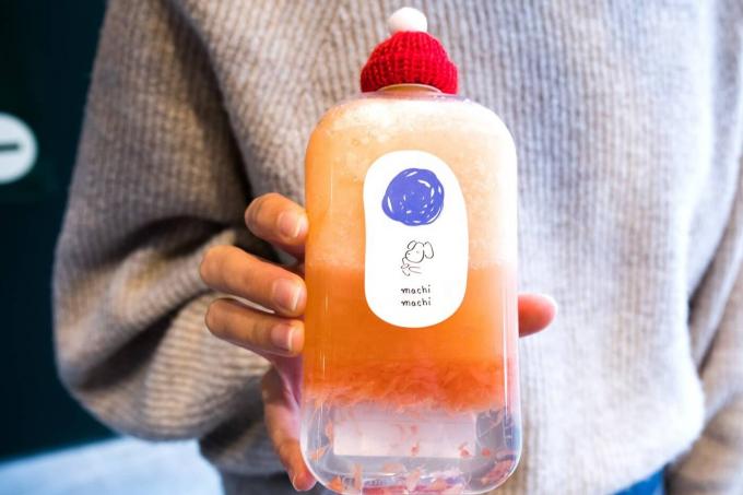 Plastikowe butelki na napoje SGS ODM 12 uncji do picia herbaty mlecznej smoothie 6