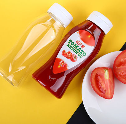 Good price PETG Clear Ketchup Plastikowe butelki przyprawowe ODM 450 ml w Internecie