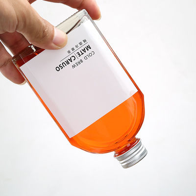 Good price ISO9001 Szklana płaska butelka wina na wodę Wyczyść 100 ml 200 ml pojemnik na whisky w Internecie