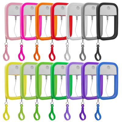 jakość Środek dezynfekujący do alkoholu Typ karty Butelka z rozpylaczem Mini Brelok PET o grubości 2 cm fabryka